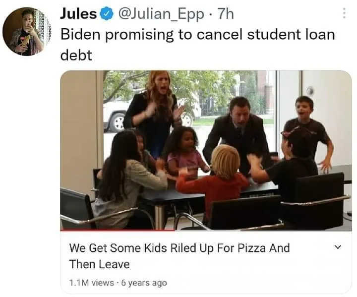 student loan meme