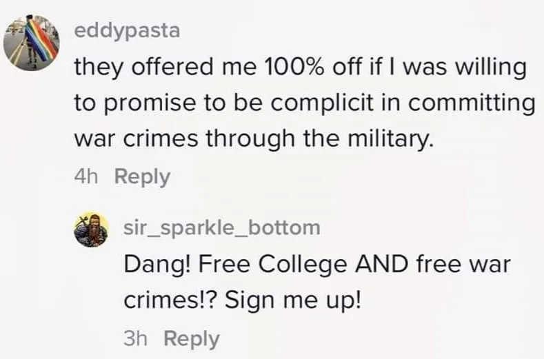 war crime meme