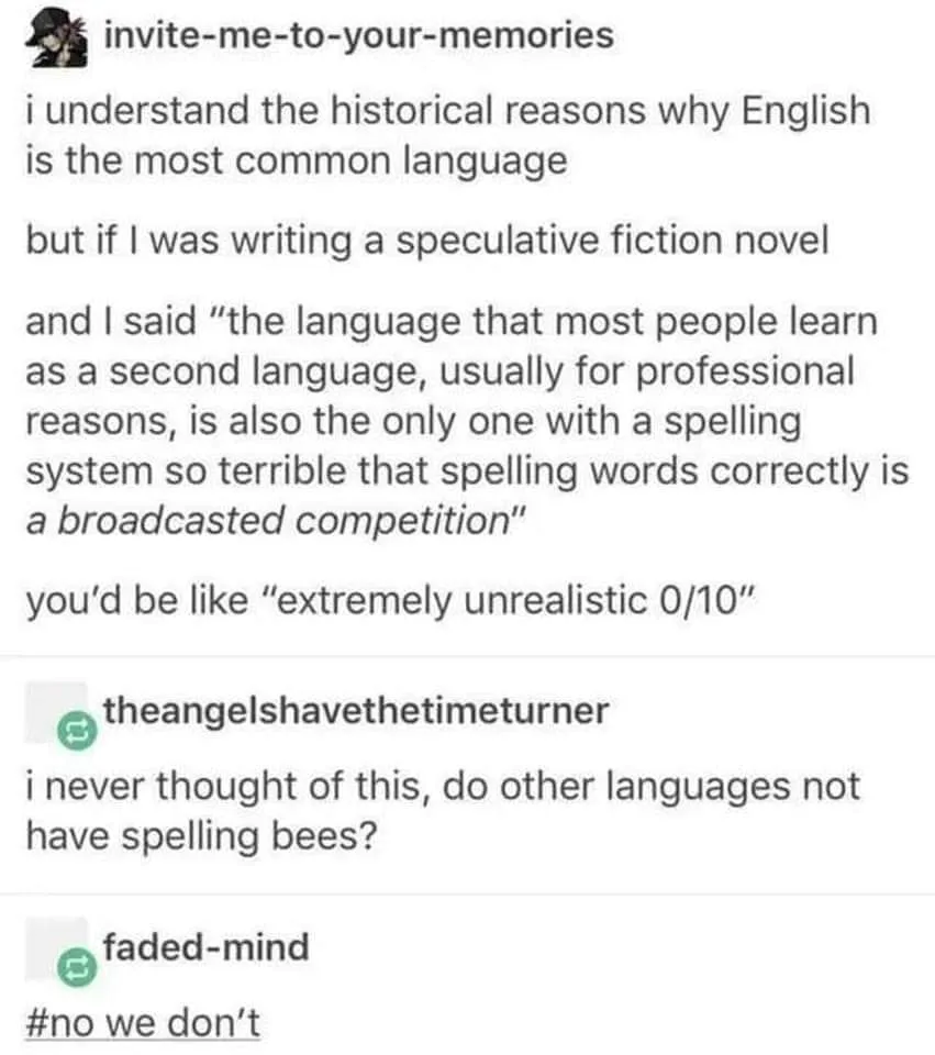 English (language) meme