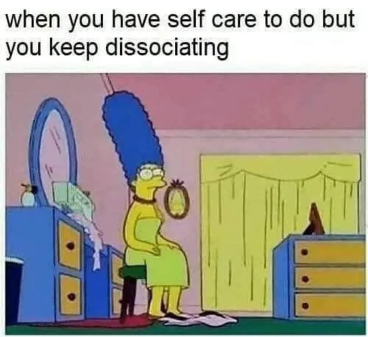 dissociation meme