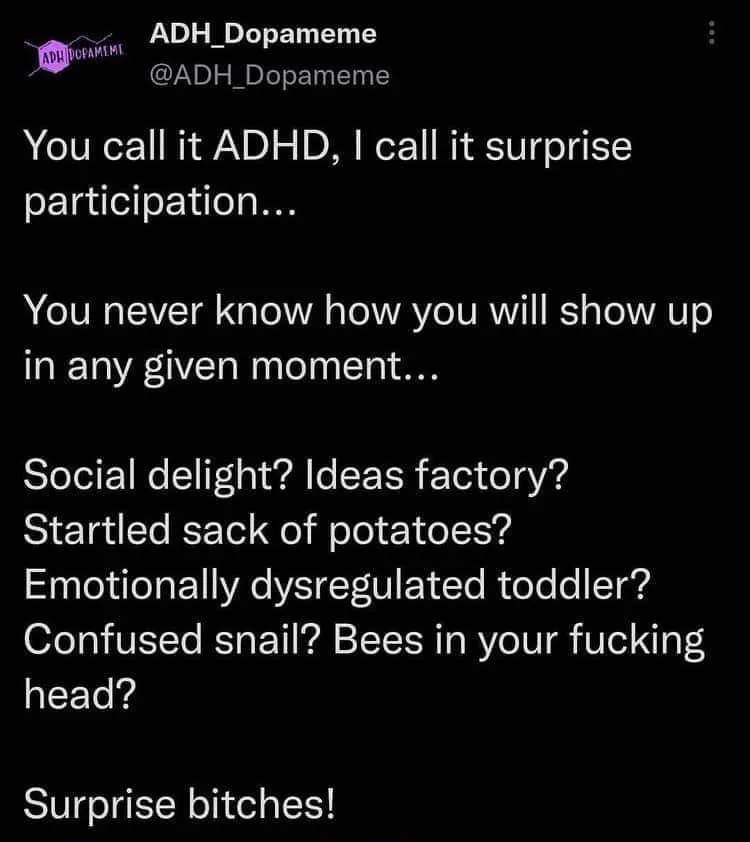 ADHD meme