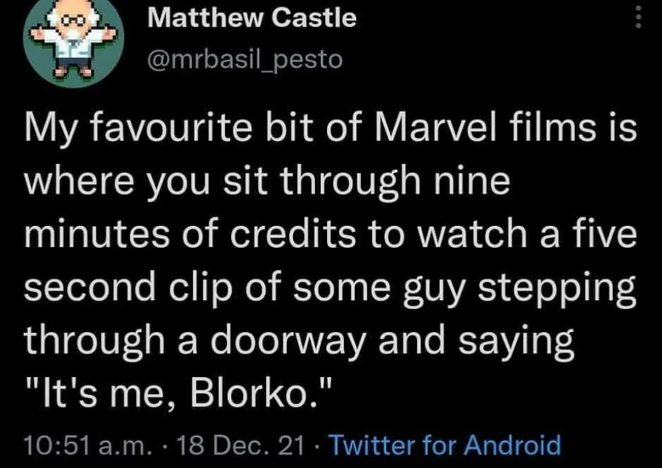 Marvel Comics meme