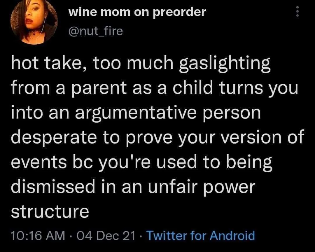 gaslighting meme