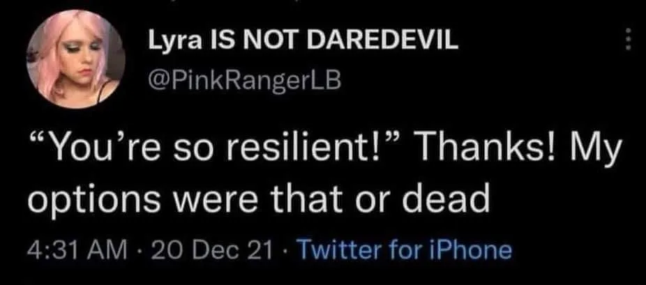 resilience meme