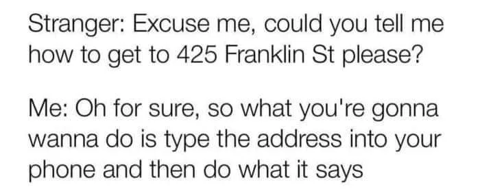 asking for directions meme