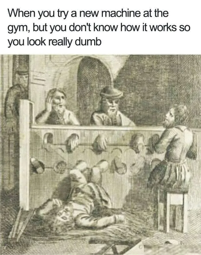 gym meme