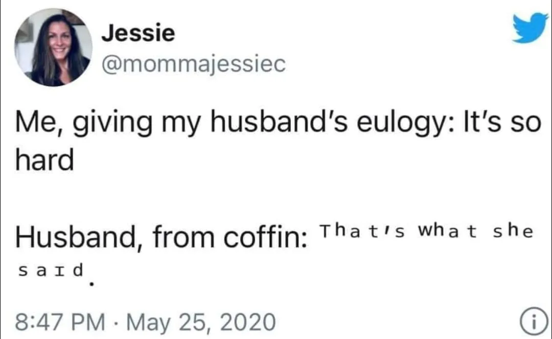 eulogy meme
