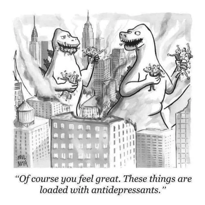antidepressant meme