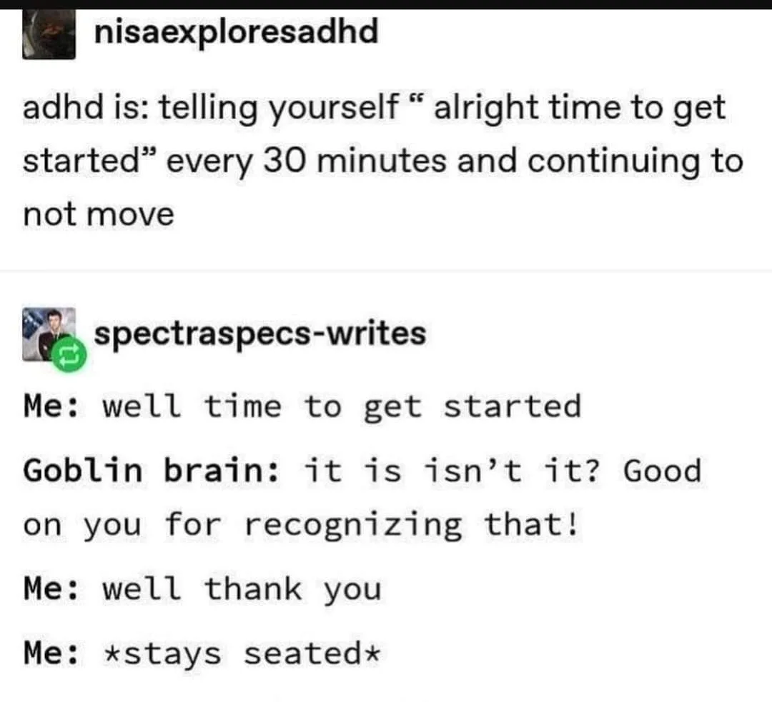 ADHD meme