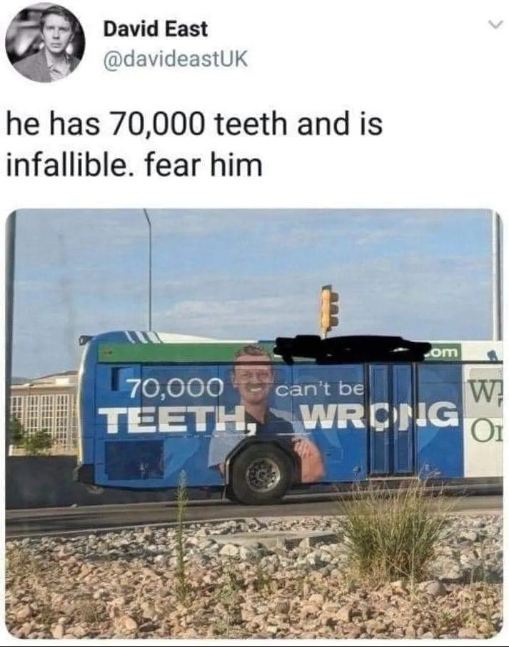 teeth meme
