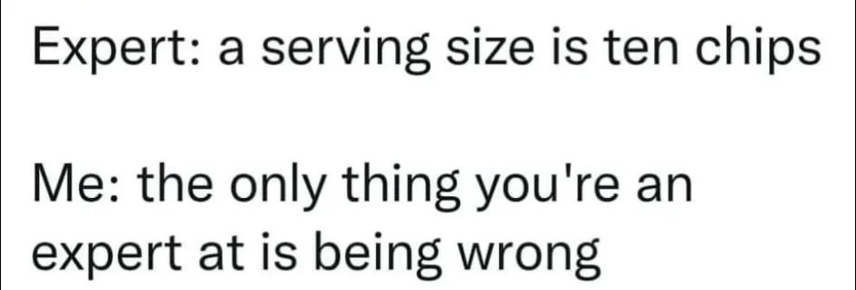 serving size meme