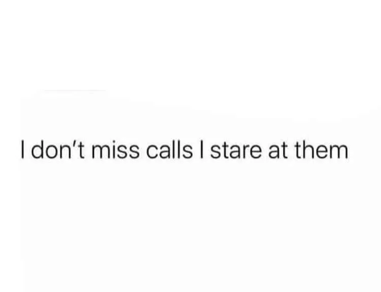 screening calls meme