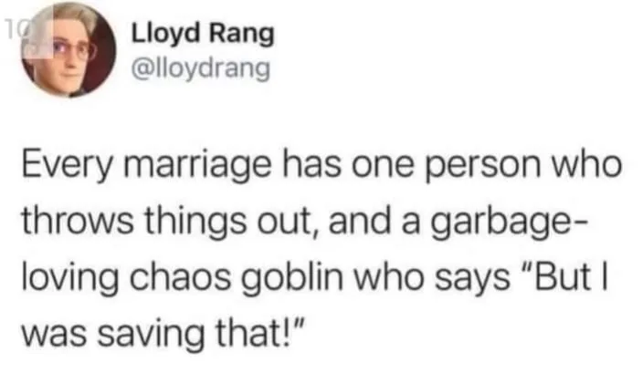 hoarding meme