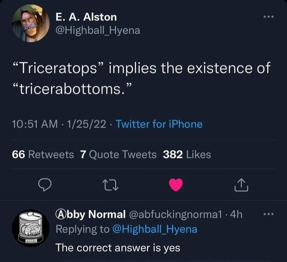 Triceratops meme
