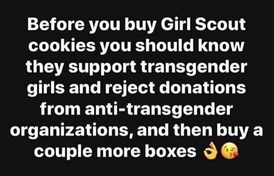 Girl Scout Cookies meme
