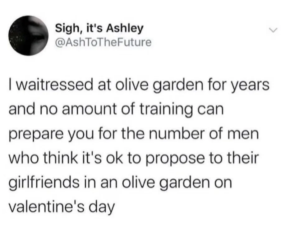Olive Garden meme