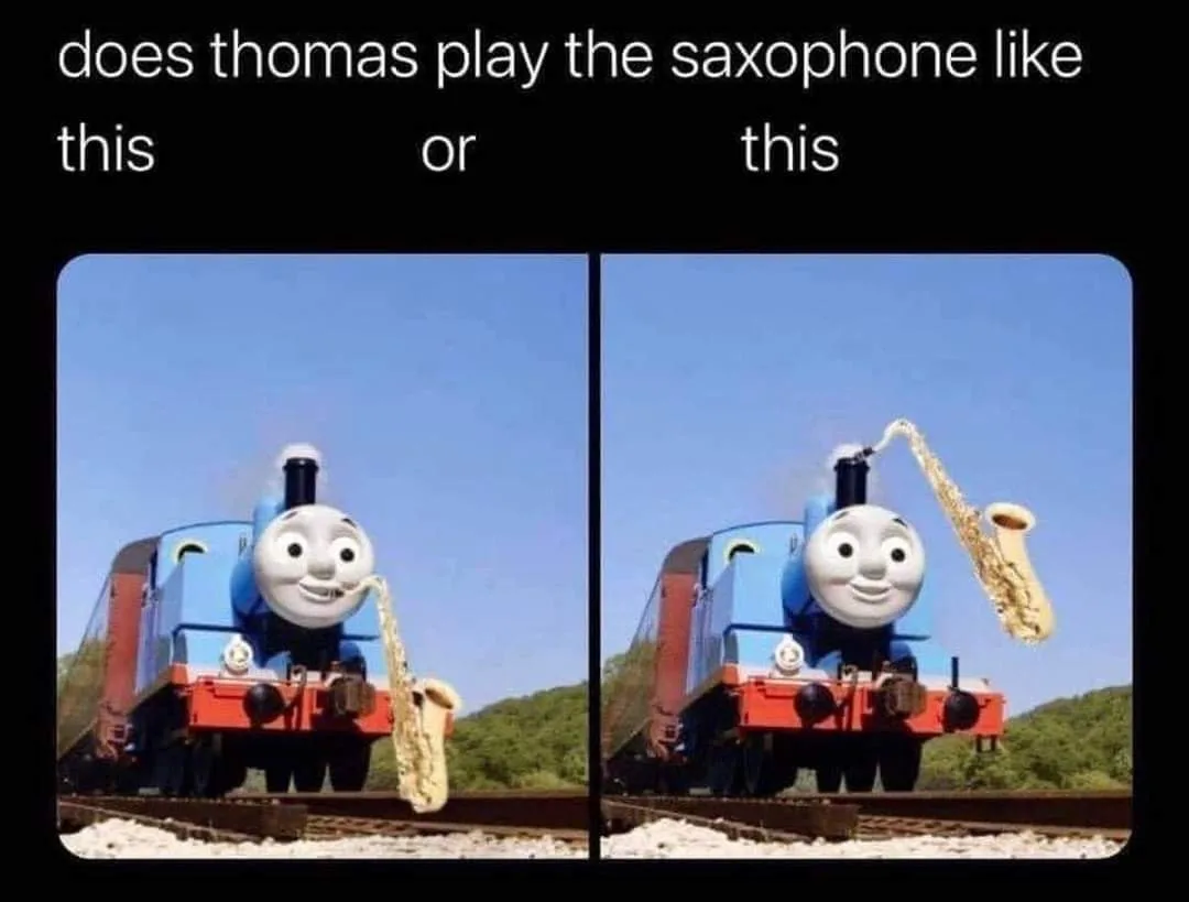 saxophone meme