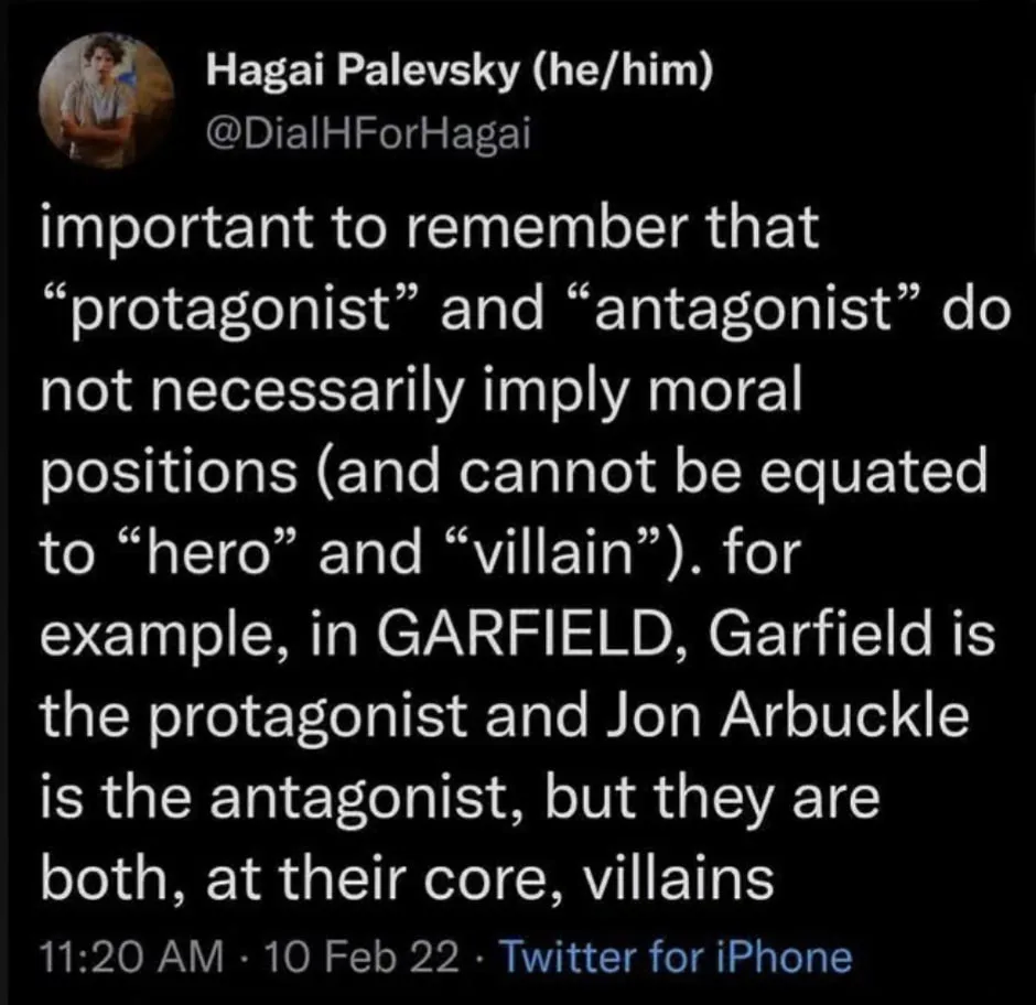 protagonist meme