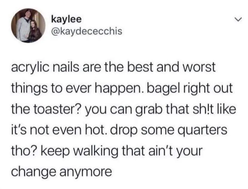 fingernail meme