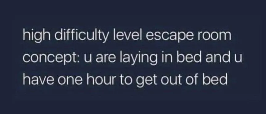 escape room meme