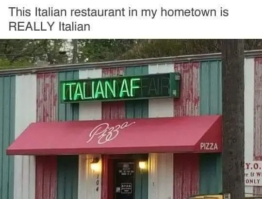 Italian cuisine meme