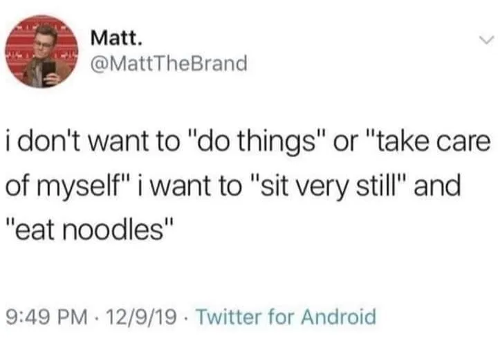 self-care meme