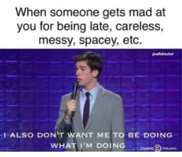 being inappropriate meme