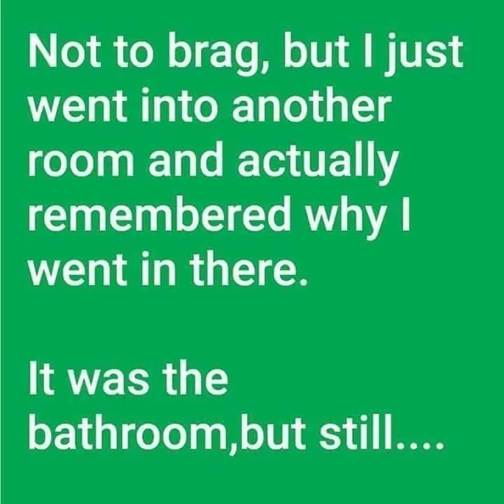 absent-mindedness meme