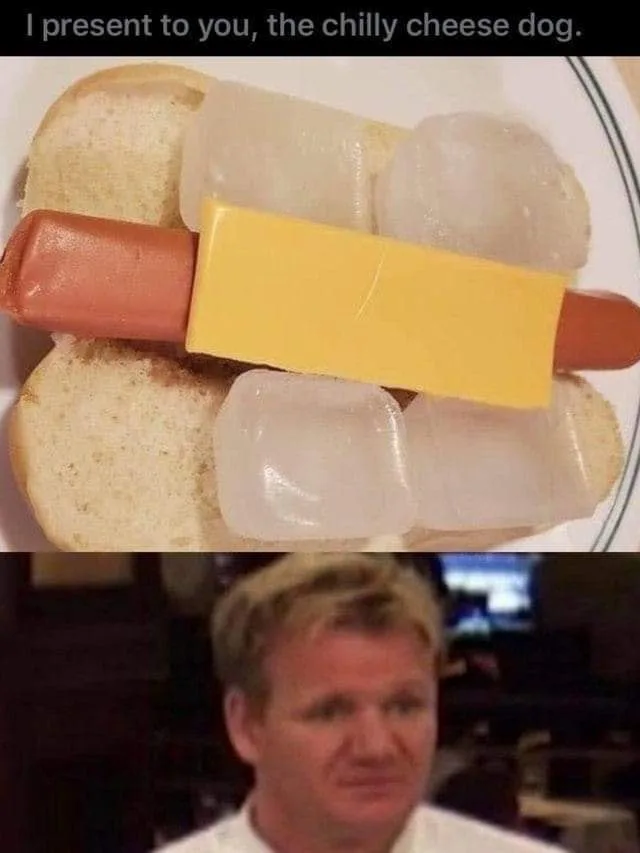 hot dog meme