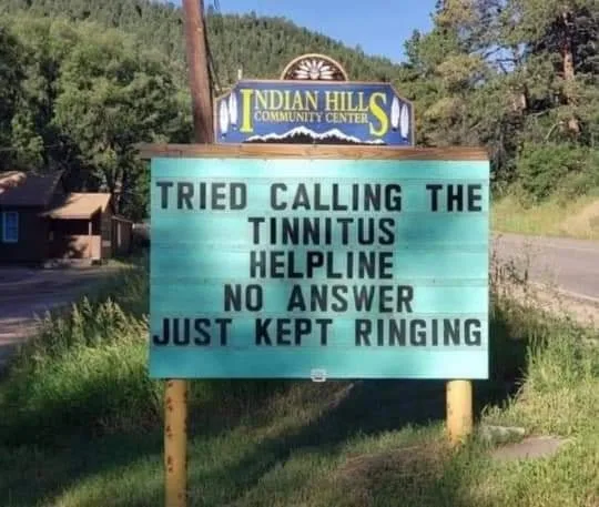 tinnitus meme