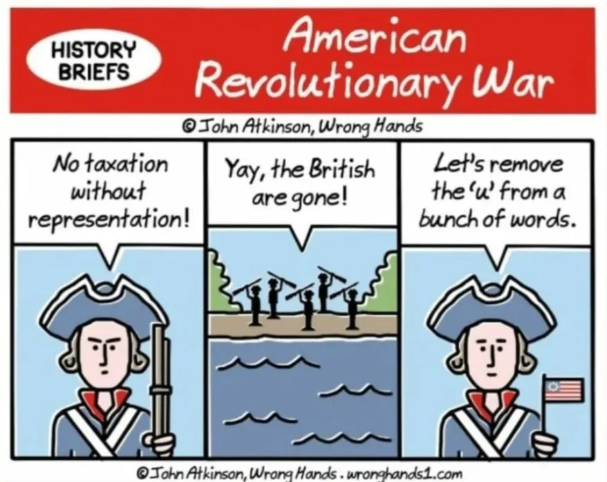 revolutionary war meme