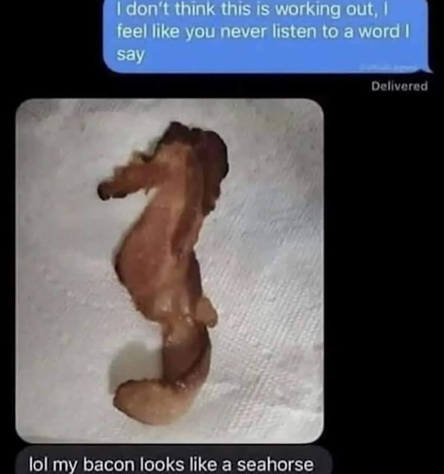 seahorse meme