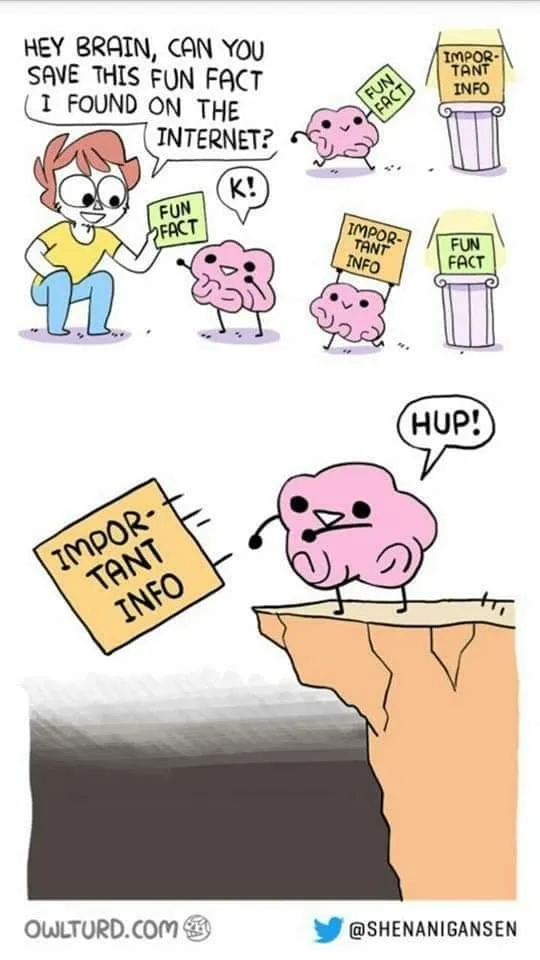 forgetfulness meme