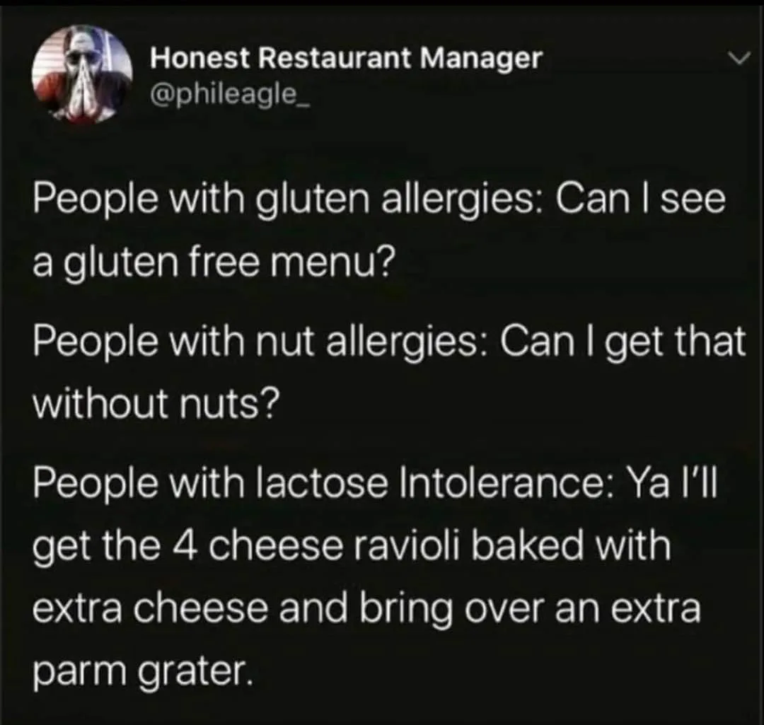 gluten intolerance meme