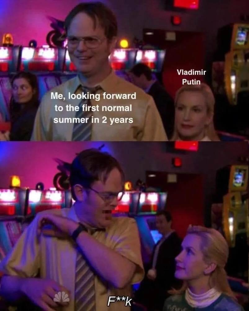2022 Russian invasion of Ukraine meme