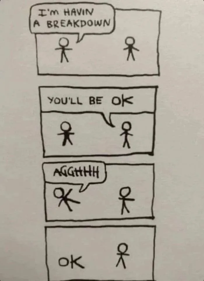 breakdown meme