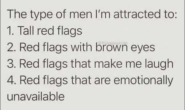 red flag meme