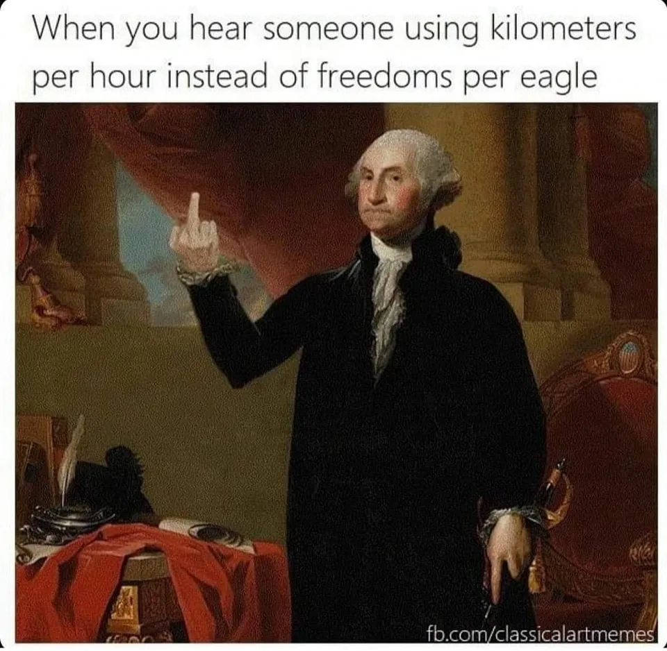 metric system meme