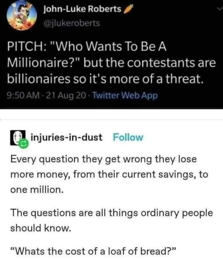 millionaire meme
