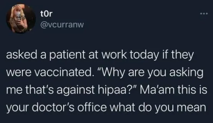 HIPAA meme