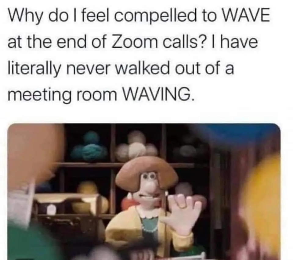 waving meme