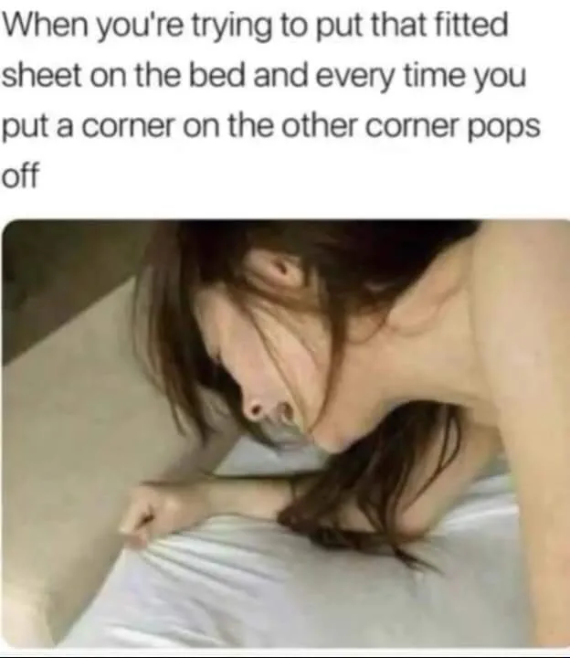 fitted sheet meme