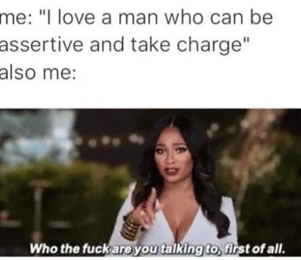 assertiveness meme