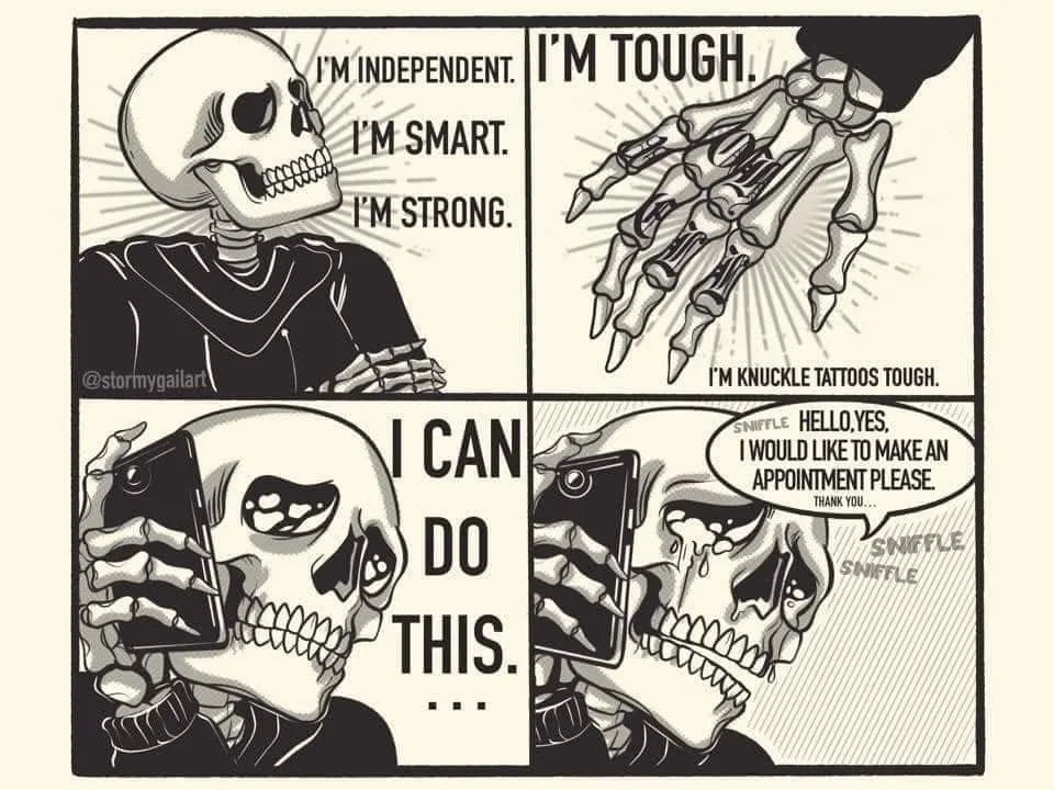 calling (on the phone) meme