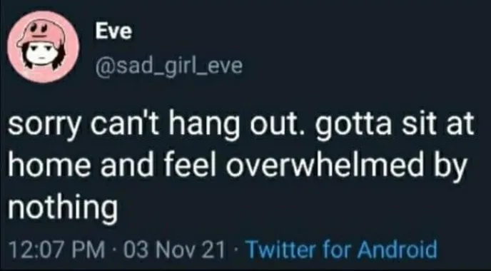hanging out meme