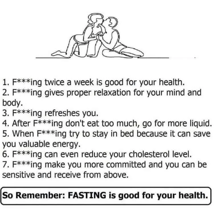 fasting meme