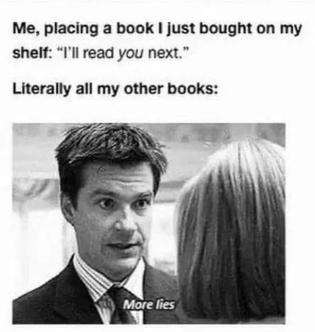 book collection meme