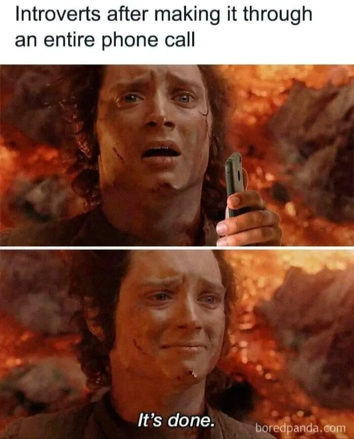 telephone call meme