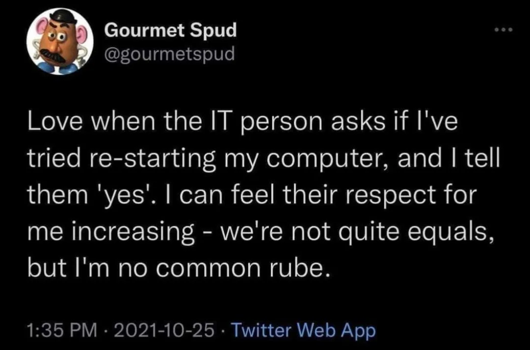 IT (Information Technology) meme