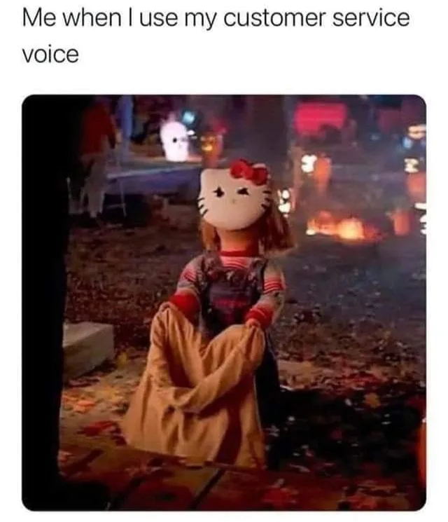 being polite meme